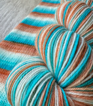 Koi Pond - Must Stash Yarn Perfect Sock