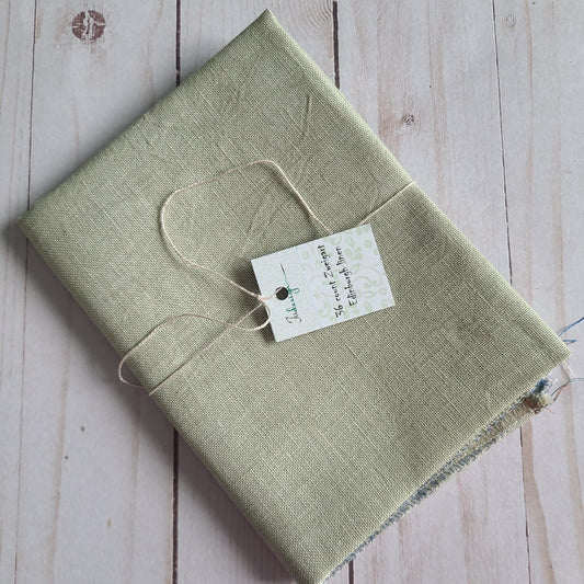 36 Count Light Khaky Hand Dyed Linen by xJuDesign