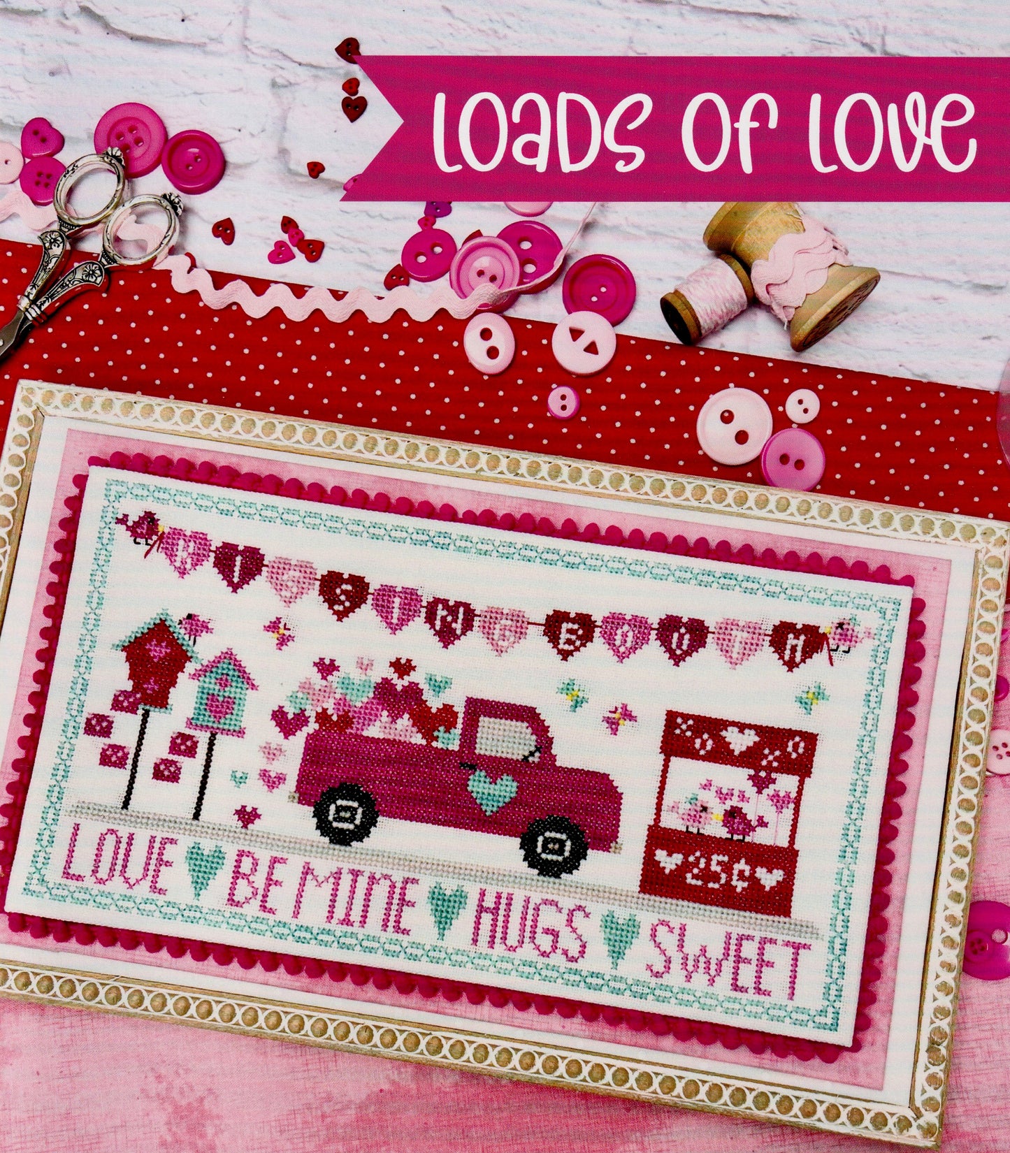 Loads Of Love Cross Stitch Pattern Primrose Cottage Stitches