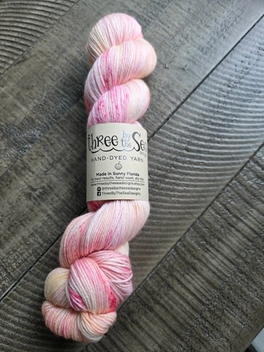 Memories of Paris Fingering sock yarn by Three By the Sea Designs 463yards