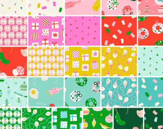 Merry Happy 5" Charm Squares Kimberly Kight for Ruby Star Society