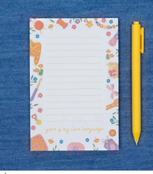 Yarn Notepad