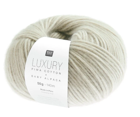 Pima Cotton x Baby Alpaca Rico Design Luxury