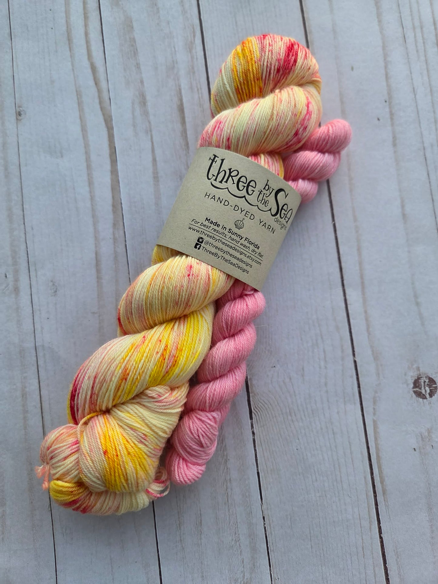 Pink Lemonade Party Sock Set by Three By the Sea Designs