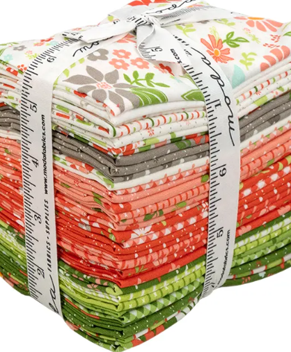 Poinsettia & Pear Fat Eighth Bundle Sherri & Chelsi for Moda Fabrics