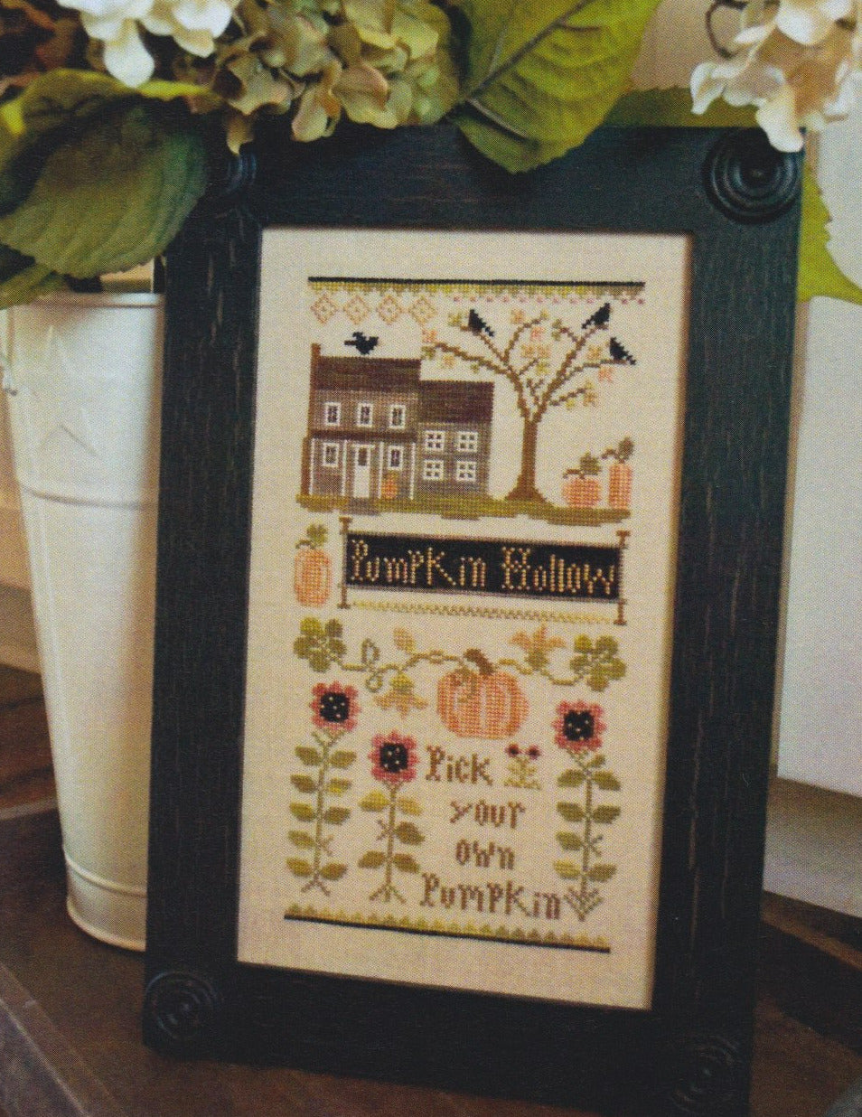 Pumpkin Hollow Farms Cross Stitch Pattern by Little House Needleworks