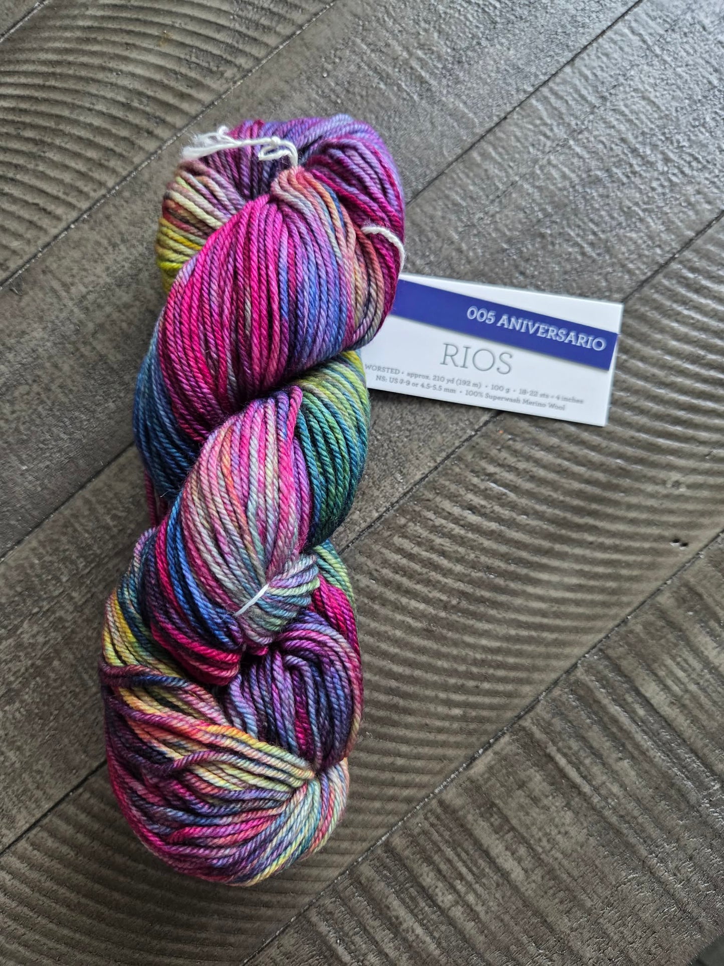 005 Aniversario Rios Yarn Malabrigo