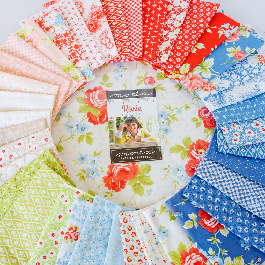 Rosie Fat Eighth Bundle by Fig Tree & Co for Moda Fabrics 37 Pcs