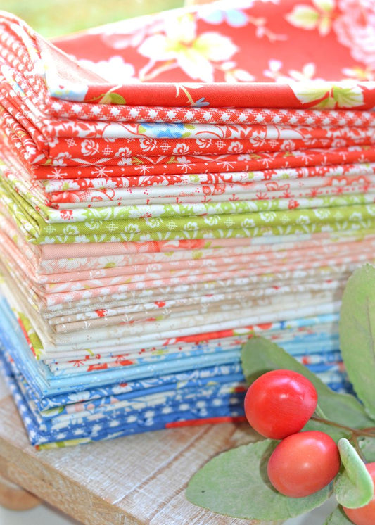 Rosie Fat Eighth Bundle by Fig Tree & Co for Moda Fabrics 37 Pcs