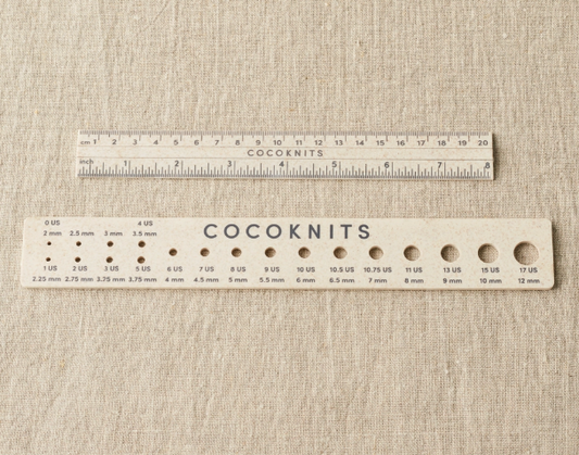Cocoknits Ruler & Gauge Set