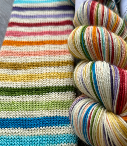 She's a Rainbow - Must Stash Yarn Perfect Sock
