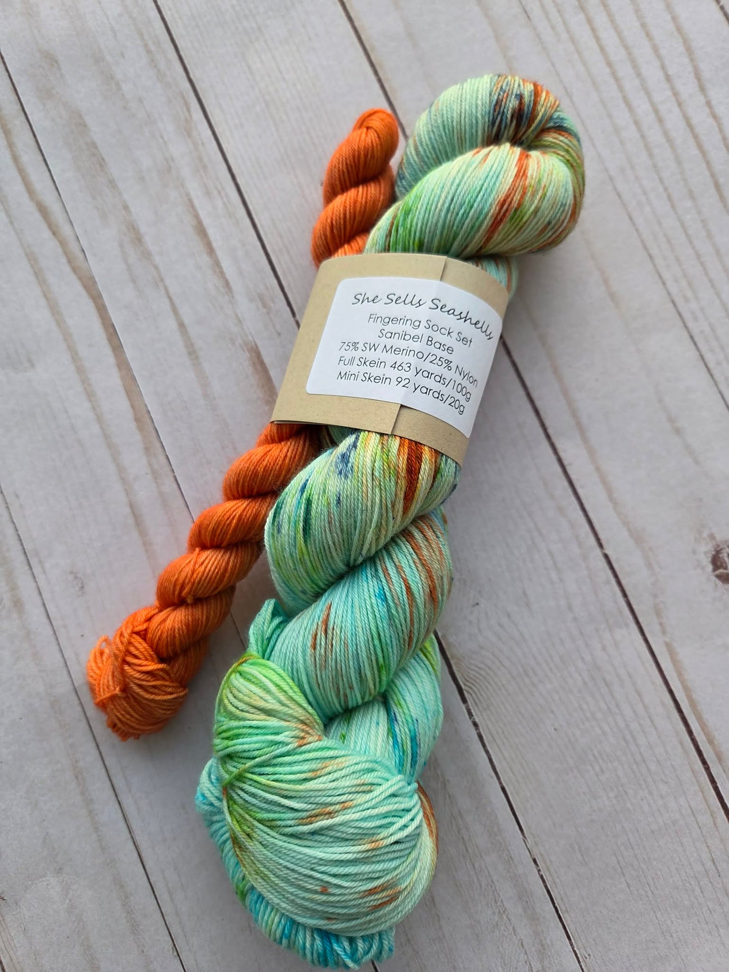 She Sells Seashells Sock Set by Three By the Sea Designs