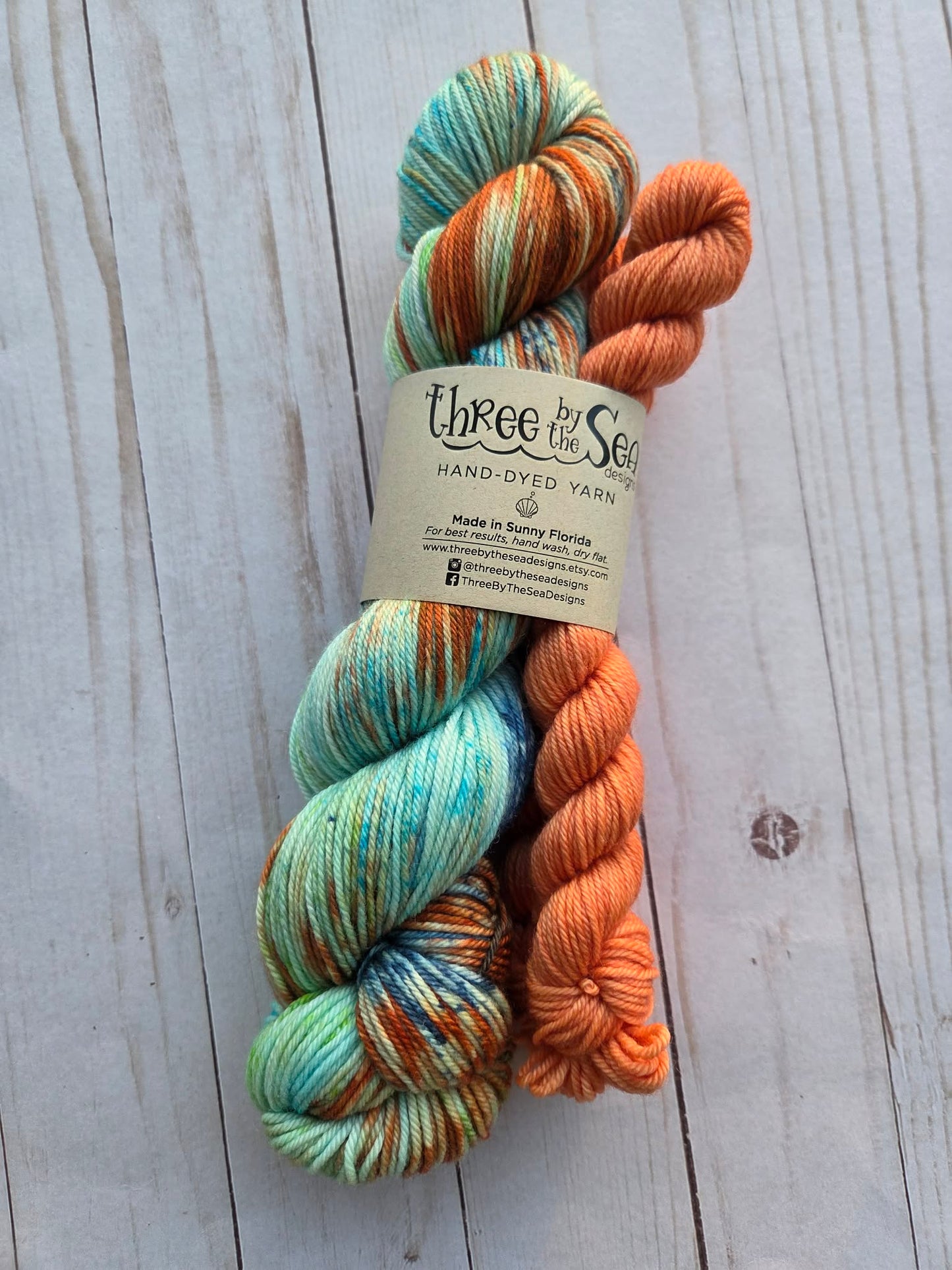 She Sells Seashells DK Sock Set by Three By the Sea Designs