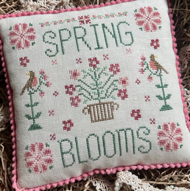 Spring Blooms Cross Stitch Design by The Camping Stitcher