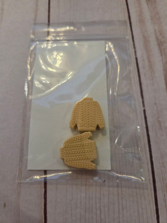 Knitting Needle Point Protectors aqua heart