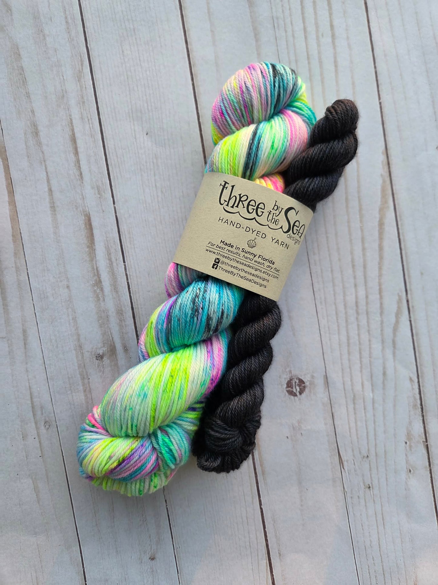 Tea in Wonderland DK Sock Set by Three By the Sea Designs