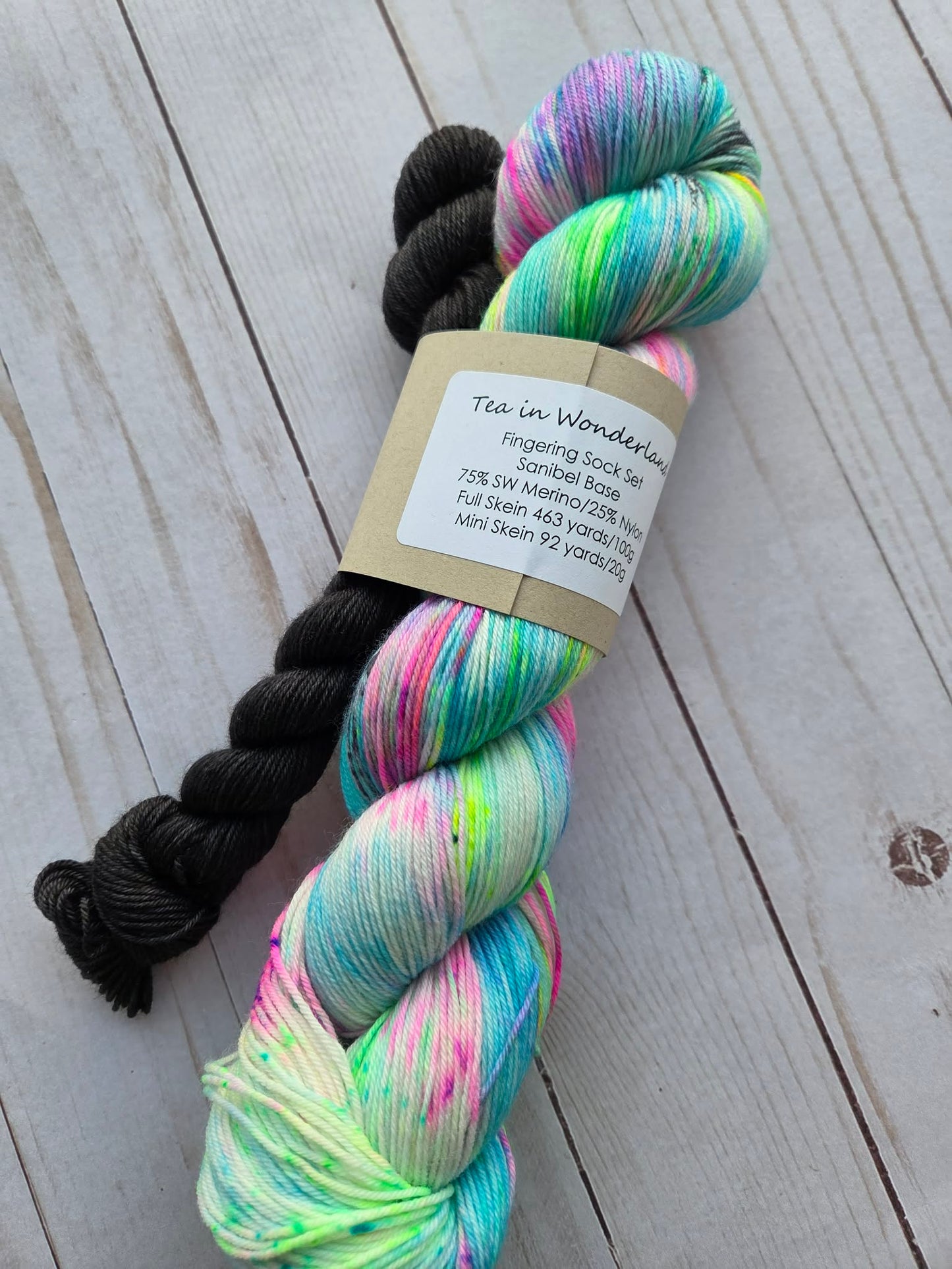 Tea in Wonderland Sock Set by Three By the Sea Designs