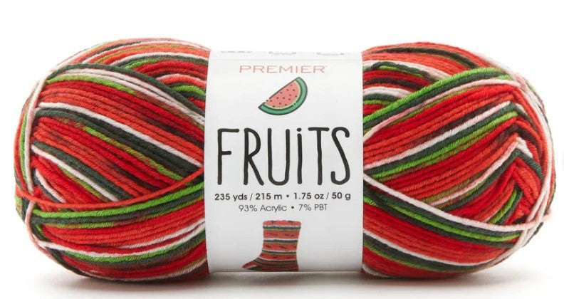 Watermelon Fruits Sock yarn