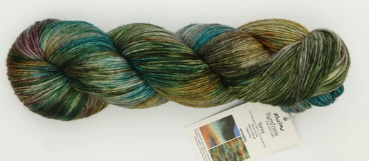 Wyoming Symfonie Hand Dyed Sock Yarn 438 yards